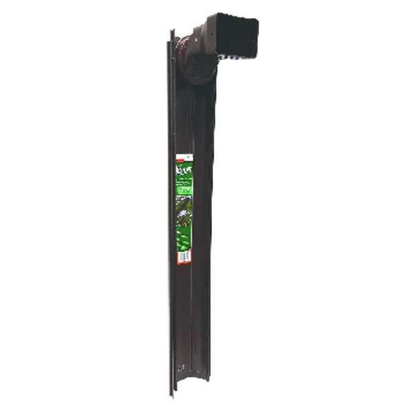 Frost King Tilt N' Drain 2 in. H X 5.5 in. W X 6 ft. L Brown Vinyl Downspout Extension GWS3B - main